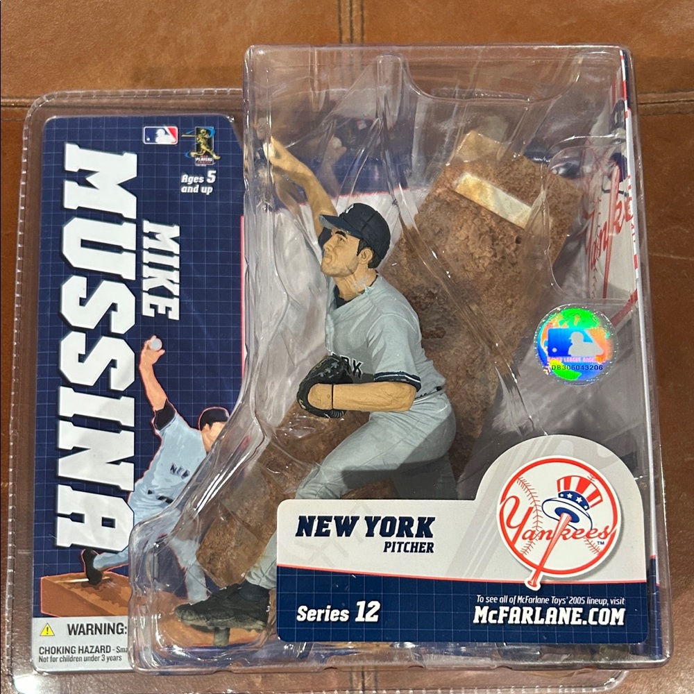 McFarlane New York Pitcher Action Figure - Gray